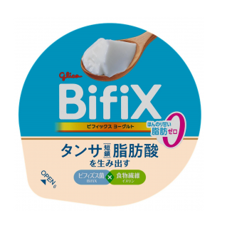 BifiXヨーグルト ほんのり甘い脂肪ゼロ 375g 展開図